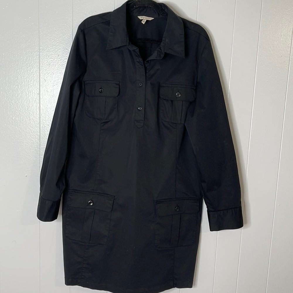 OLD NAVY Cargo Dress Jacket Size XXL Pull on dress with cargo pockets